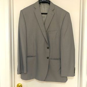 Calvin Klein 2 Button Grey Sports Coat 48R